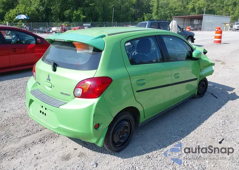 2014 Mitsubishi Mirage Es из США, поврежденный, VIN ML32A4HJ8EH021734